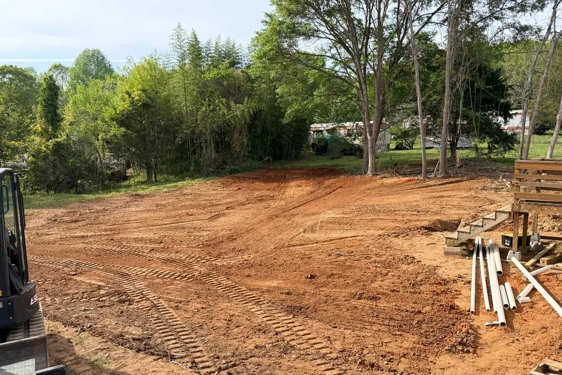 Land Clearing by Land Pros Land Management in western North Carolina